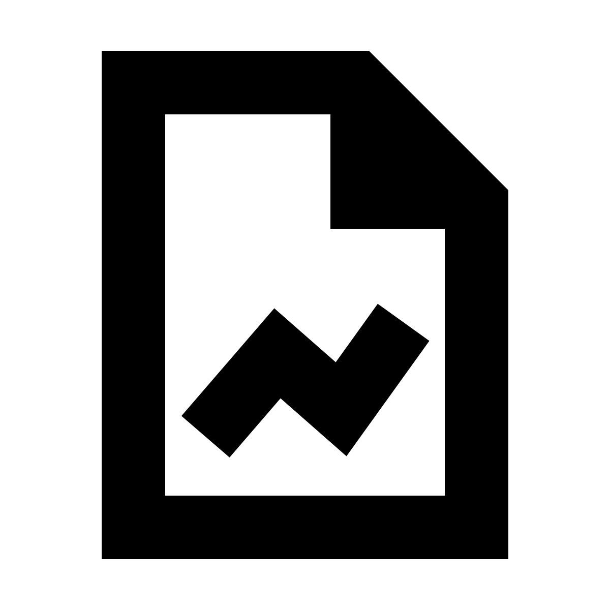 forma bold sharp style 그래프 보고서 icon