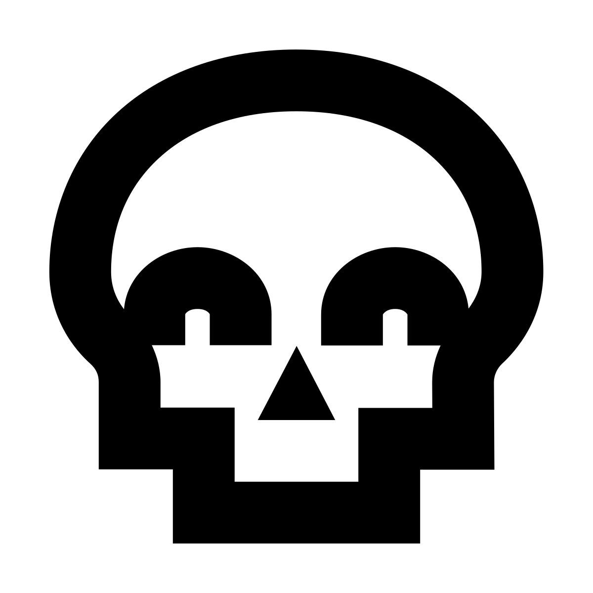 forma bold sharp style 快乐头骨 icon