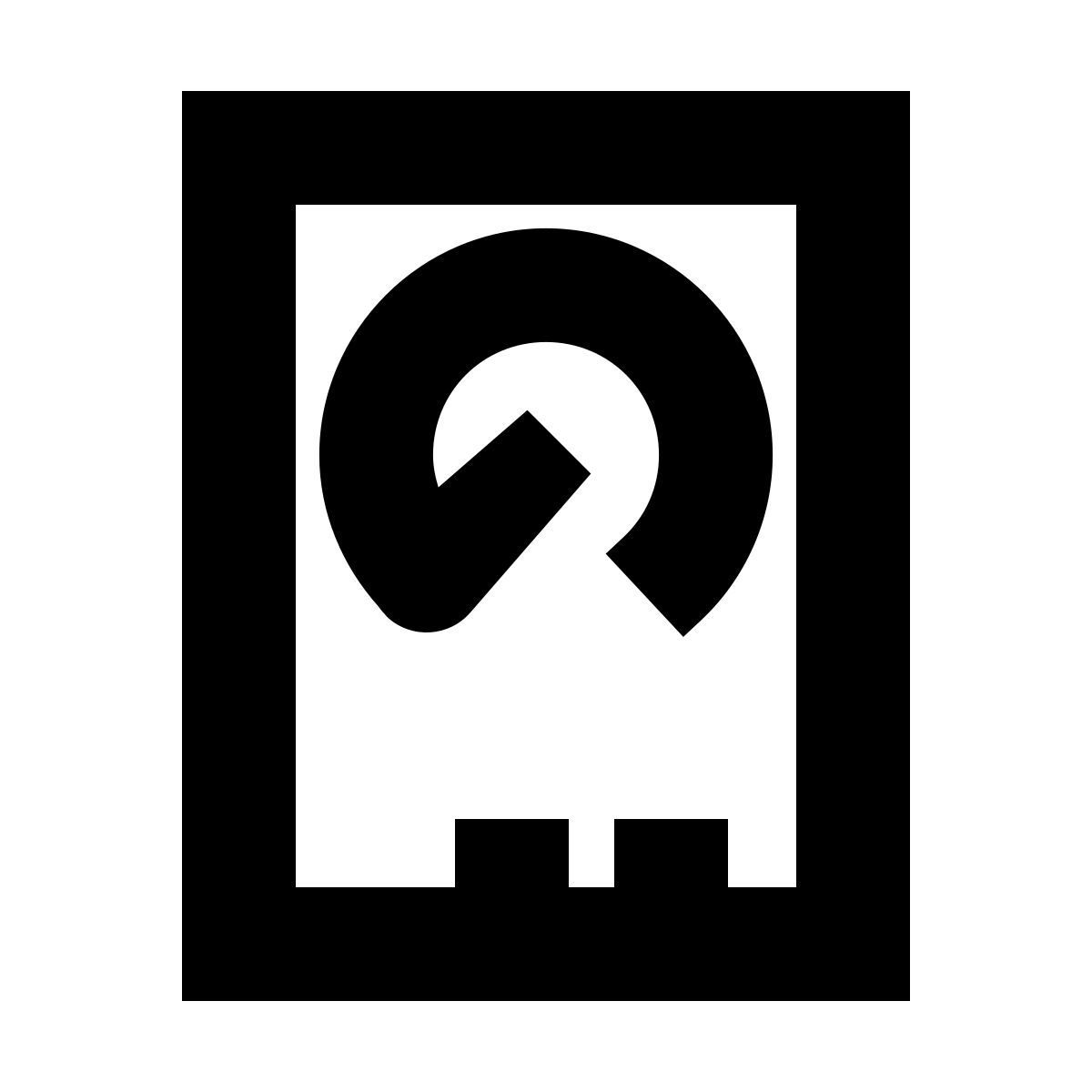 forma bold sharp style hdd icon