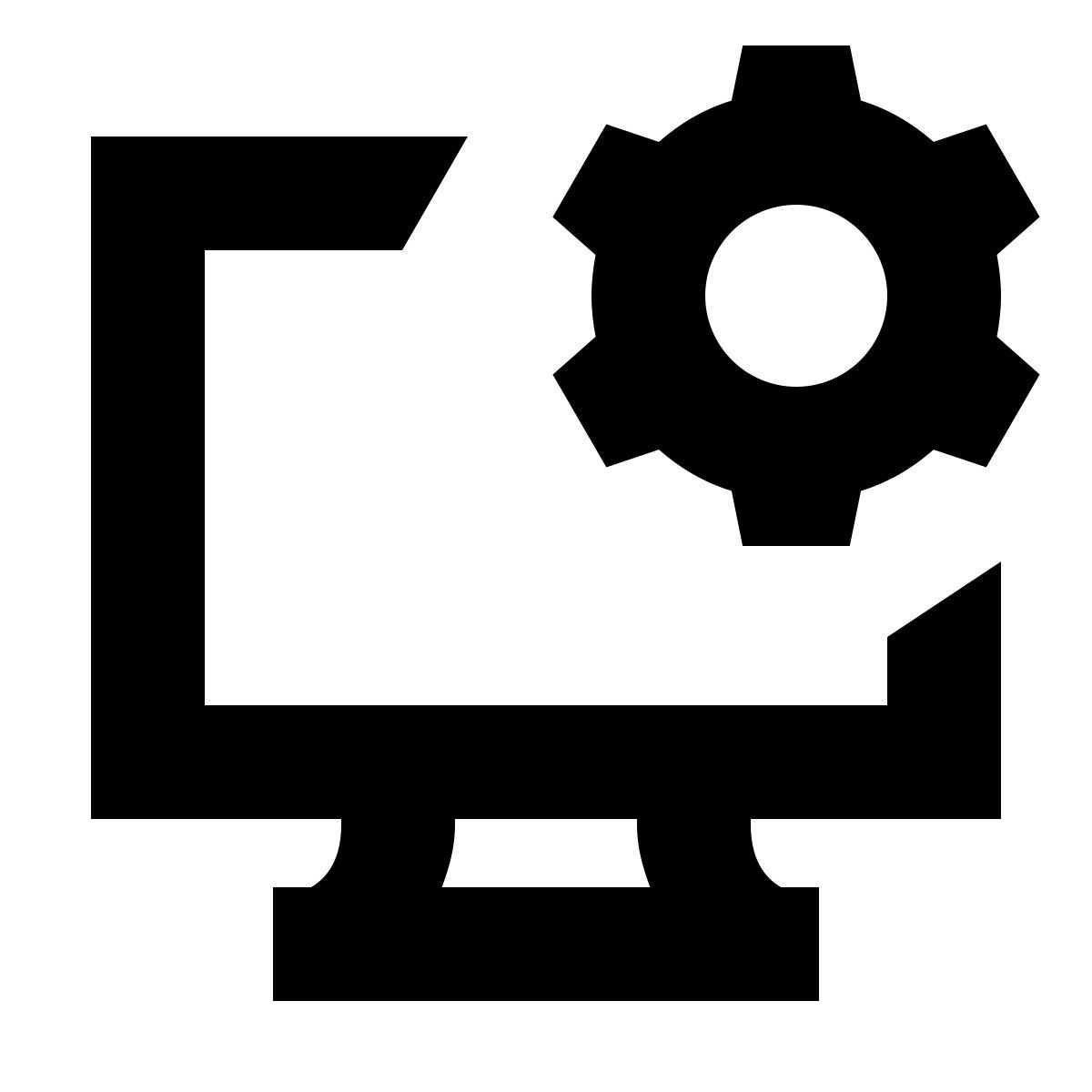 forma bold sharp style configuraciones de imac icon