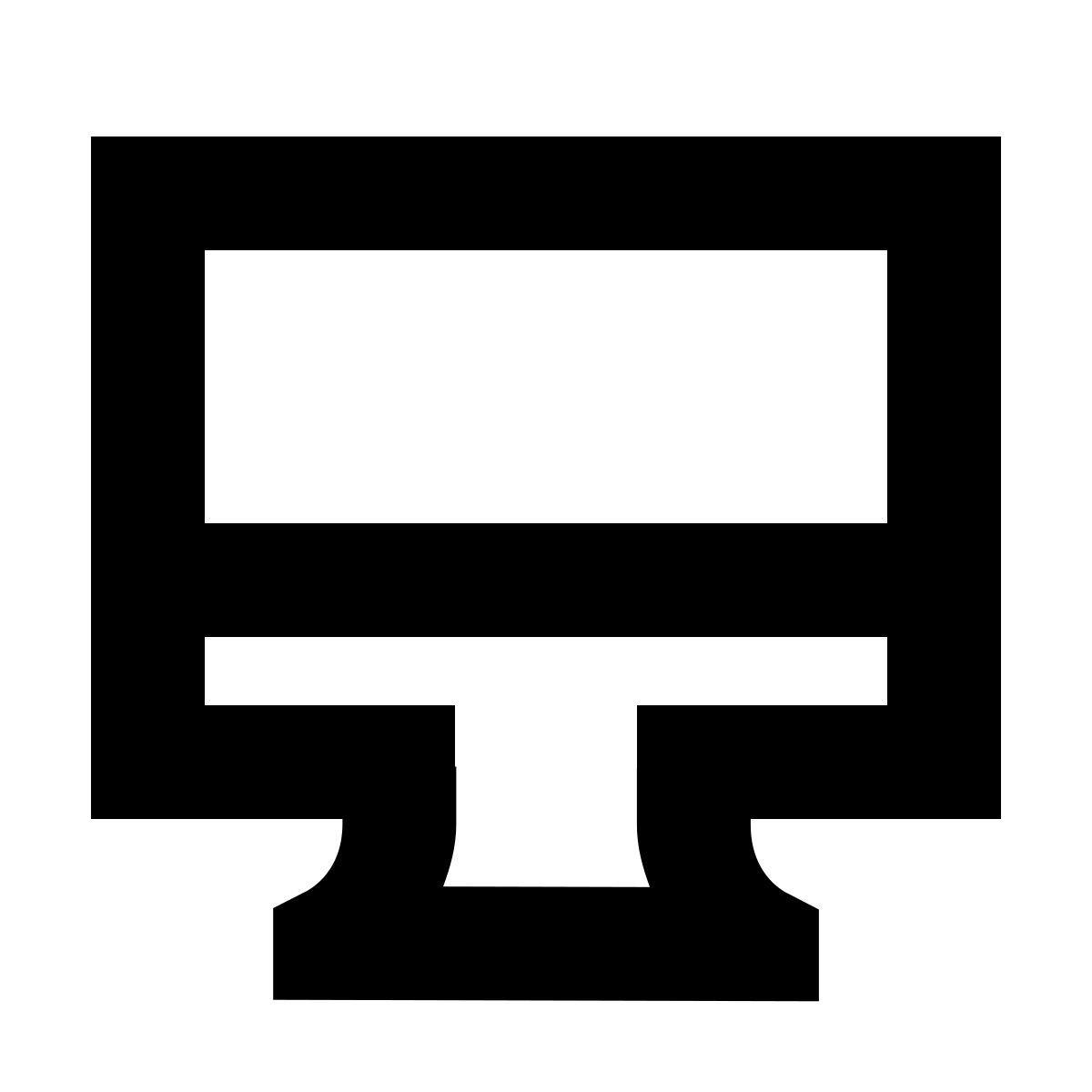 forma bold sharp style imac icon