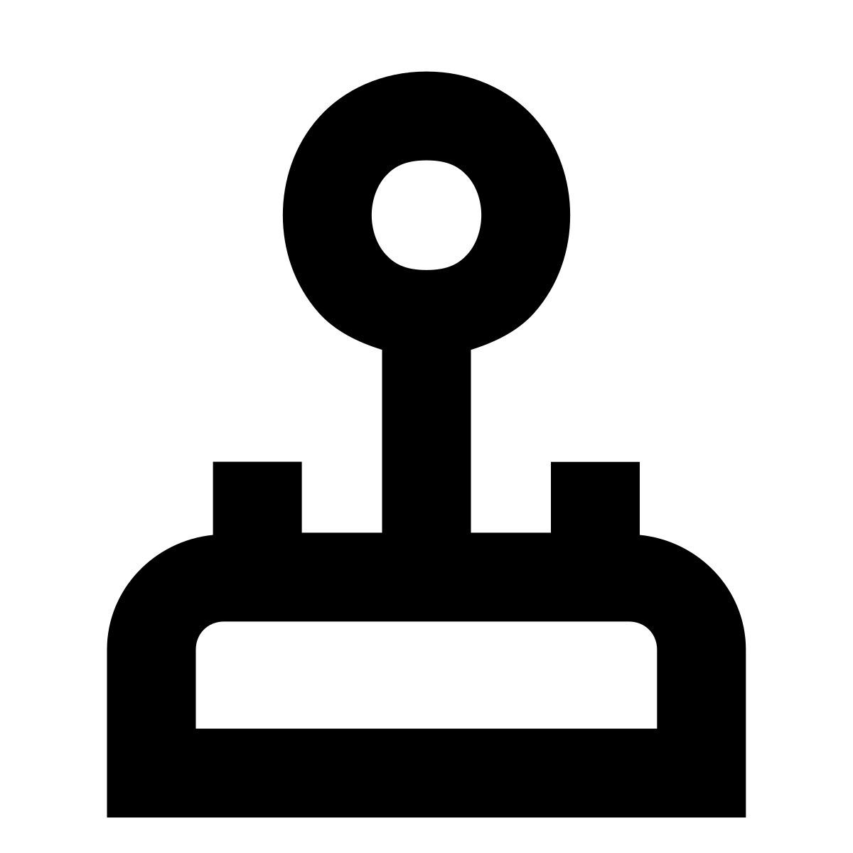 forma bold sharp style joystick icon