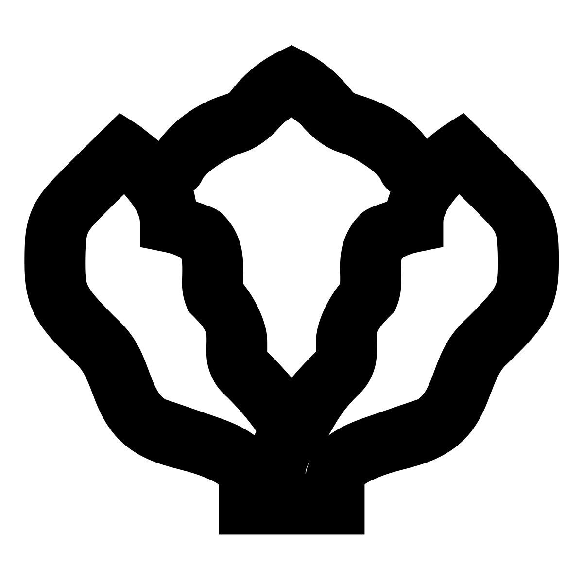 forma bold sharp style 生菜 icon