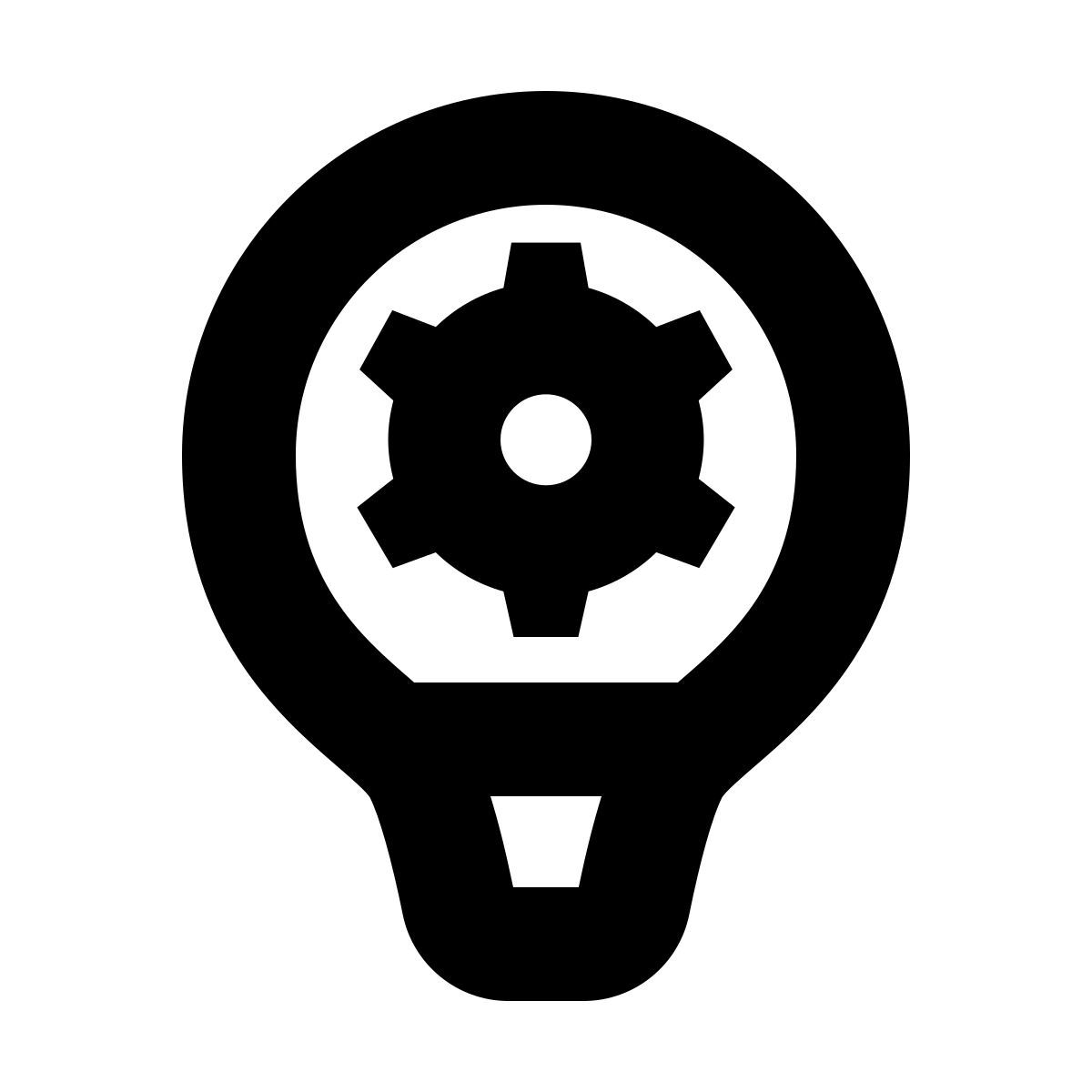 forma bold sharp style 라이트 자동화 icon