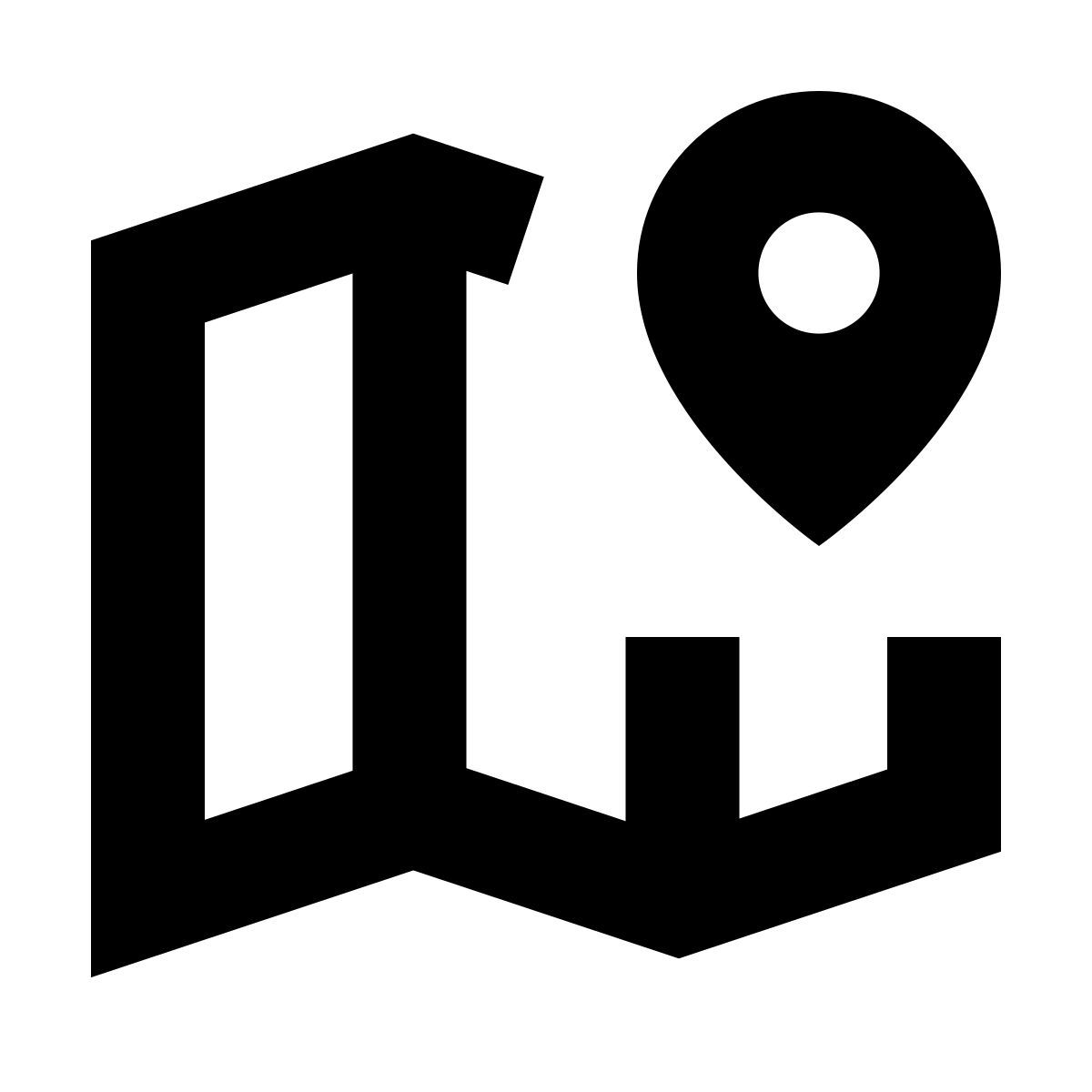 forma bold sharp style 지도 마커 icon