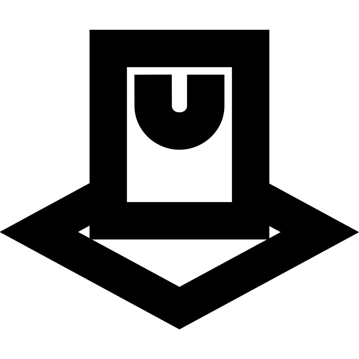 forma bold sharp style 시장 광장 icon