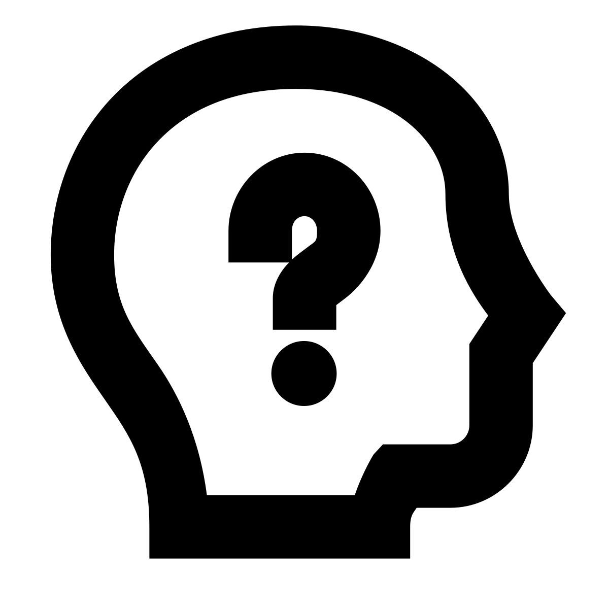 forma bold sharp style 정신 상태 icon