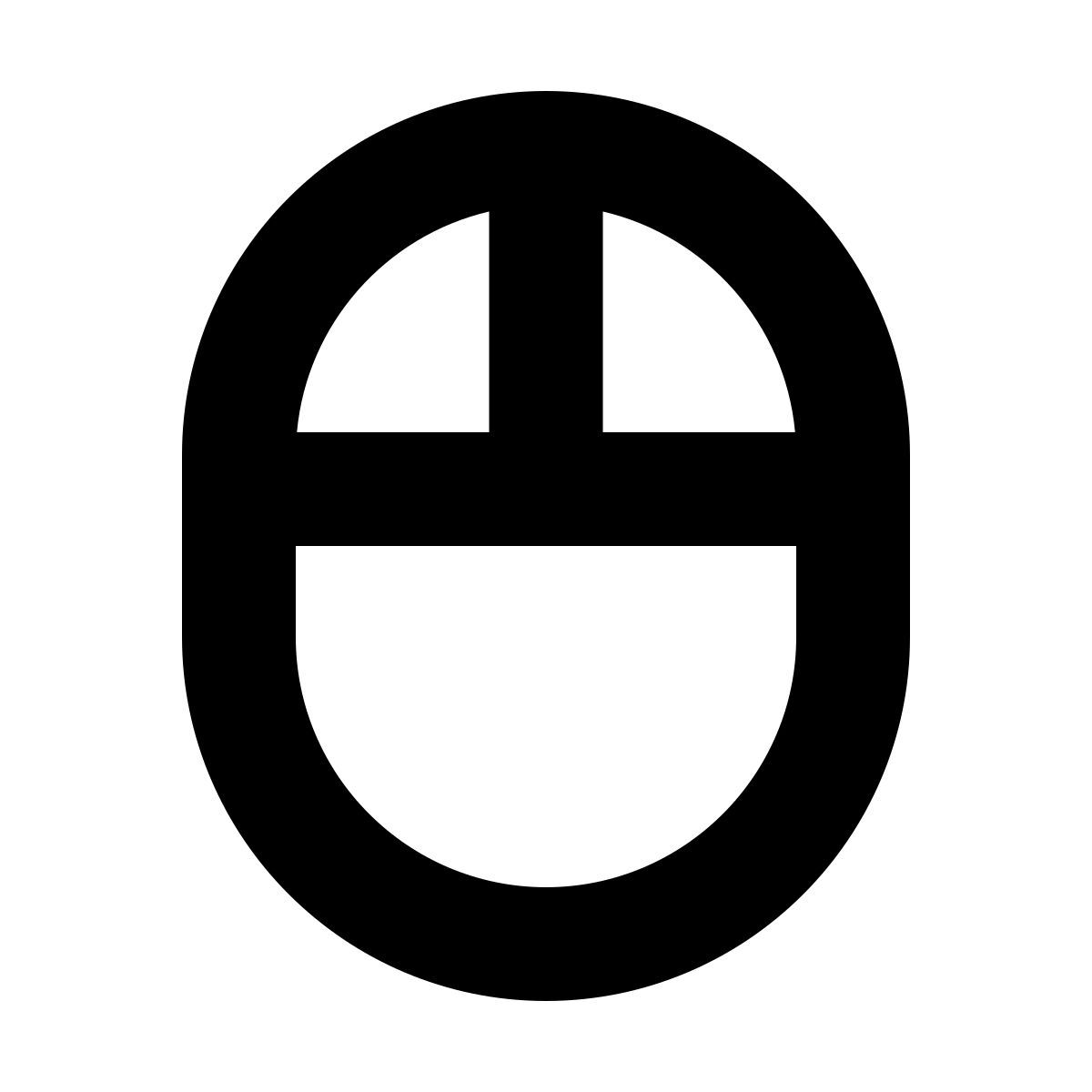 forma bold sharp style 鼠标 icon