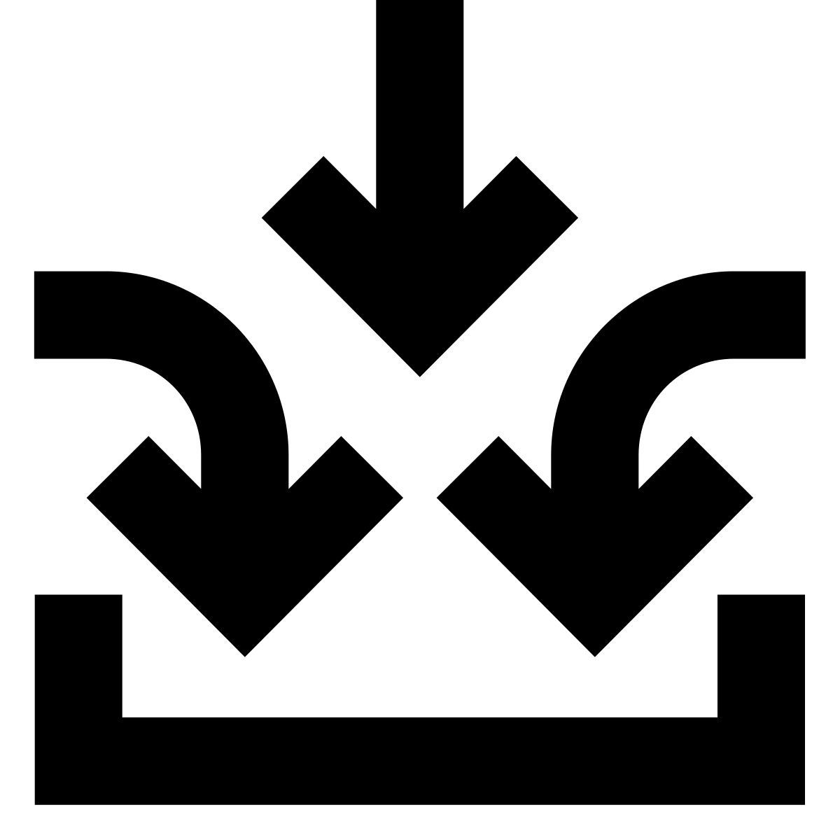 forma bold sharp style 다중 입력 icon