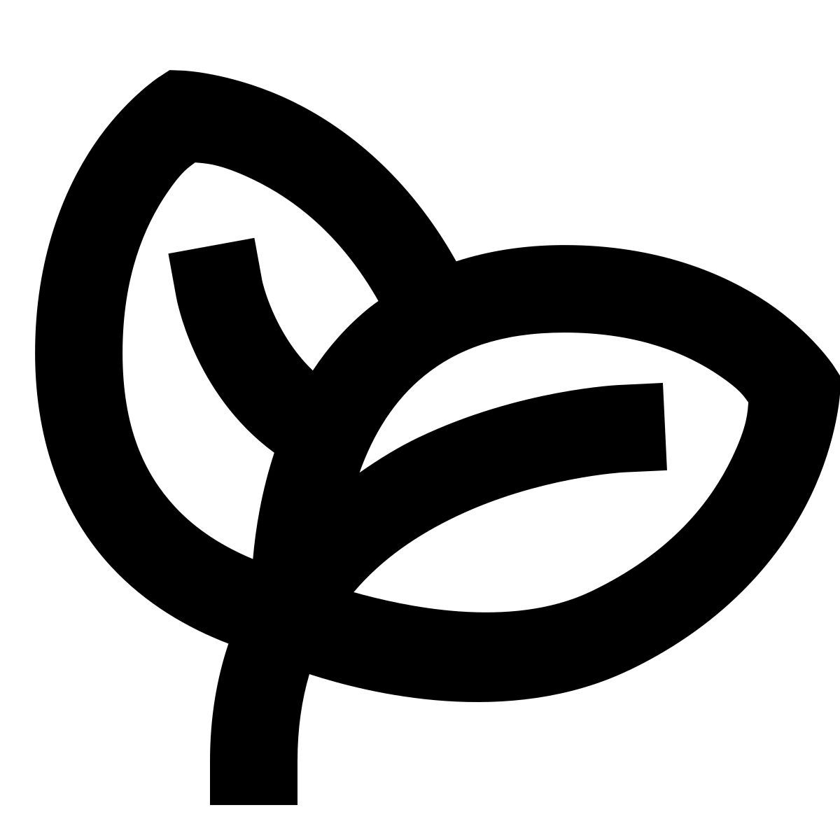 forma bold sharp style 天然食品 icon