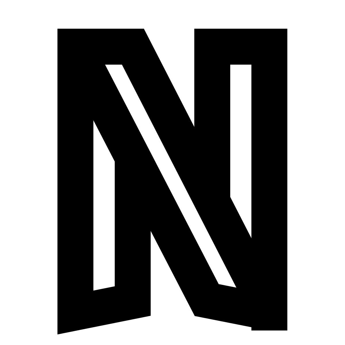 forma bold sharp style netflix icon