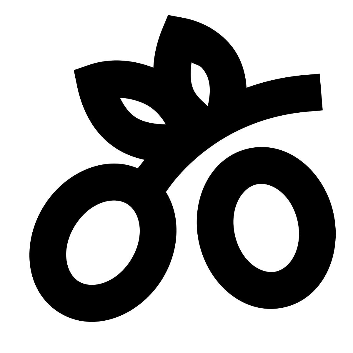 forma bold sharp style olive icon