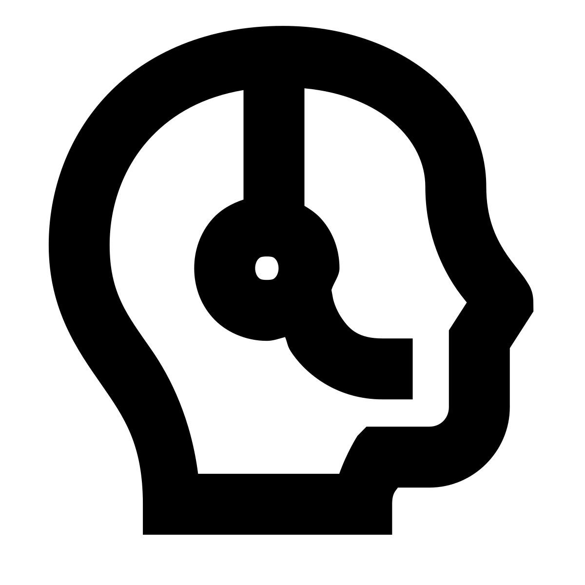 forma bold sharp style support en ligne icon