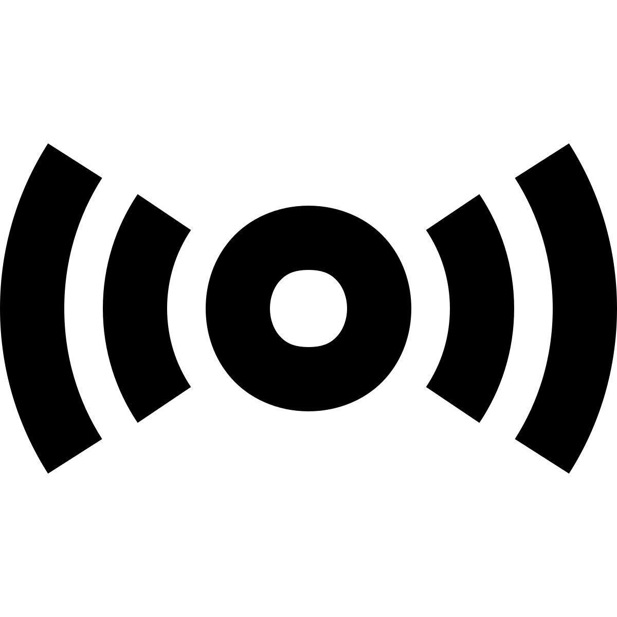 forma bold sharp style en línea icon