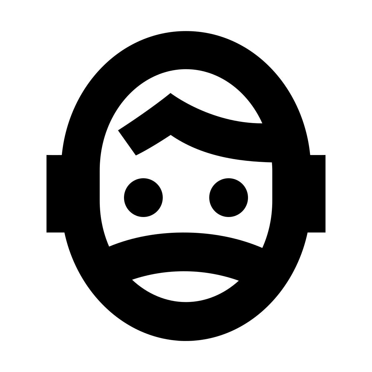 forma bold sharp style 防护面具 icon