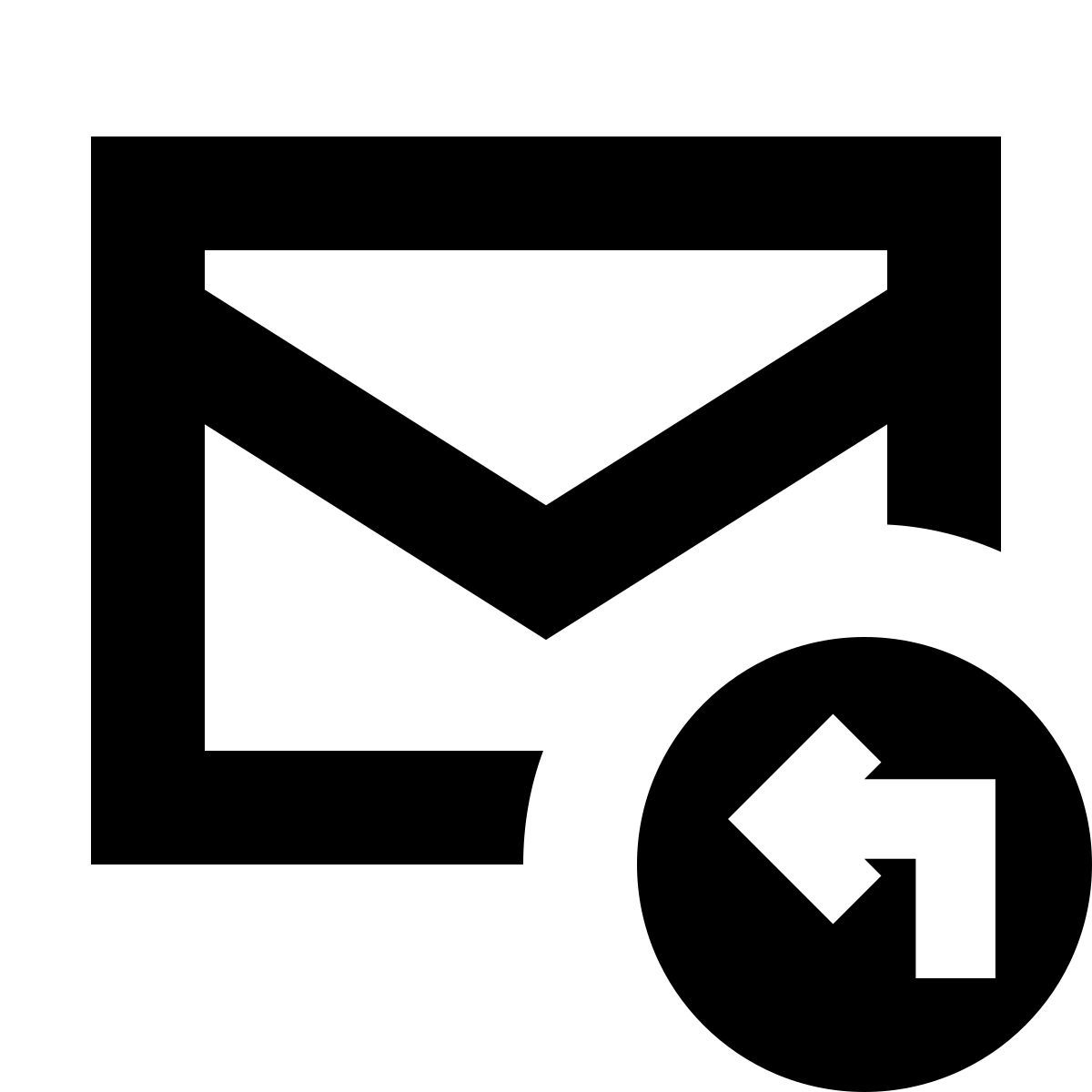 forma bold sharp style 回复 icon