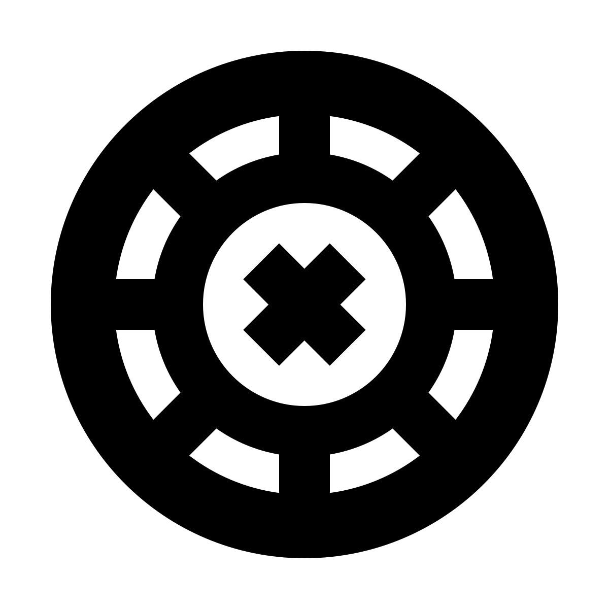 forma bold sharp style ruleta icon