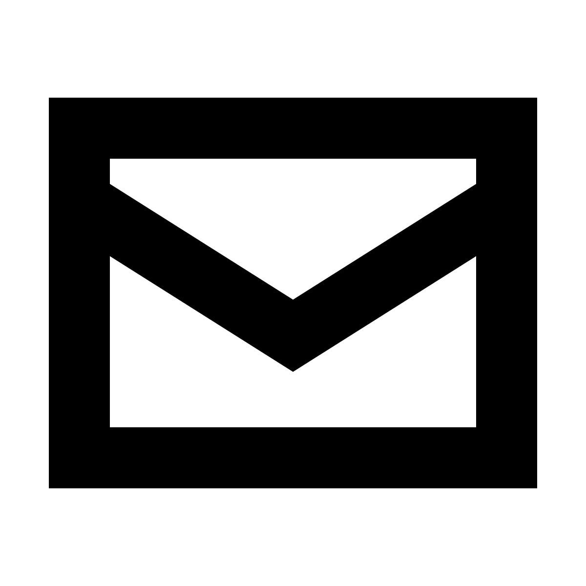 forma bold sharp style messaging icon