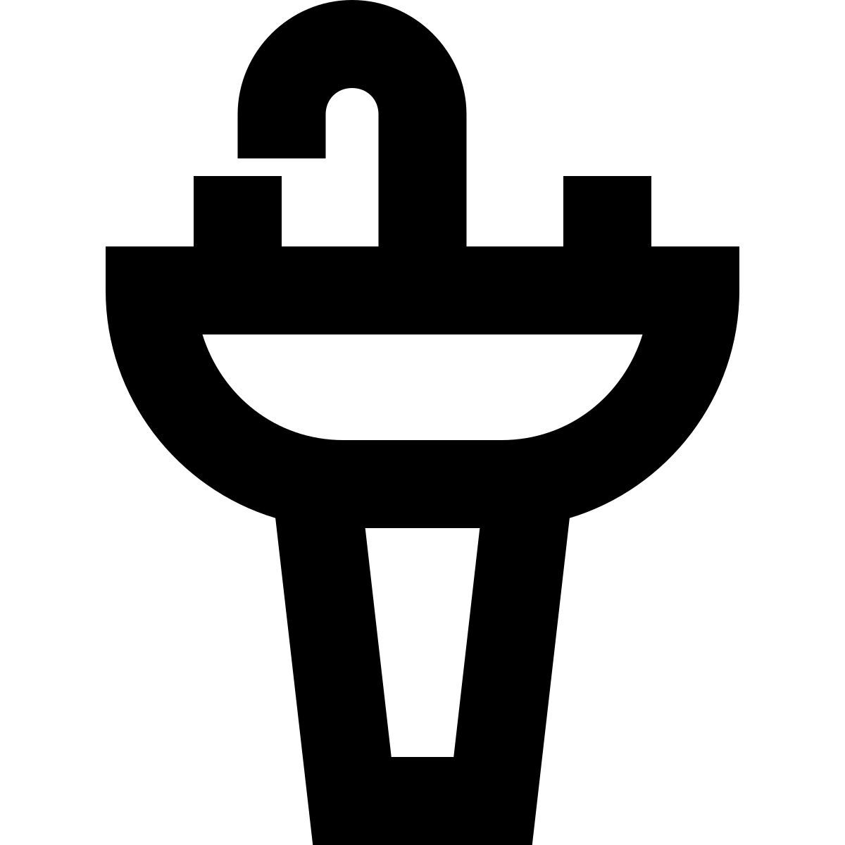 forma bold sharp style sinken icon