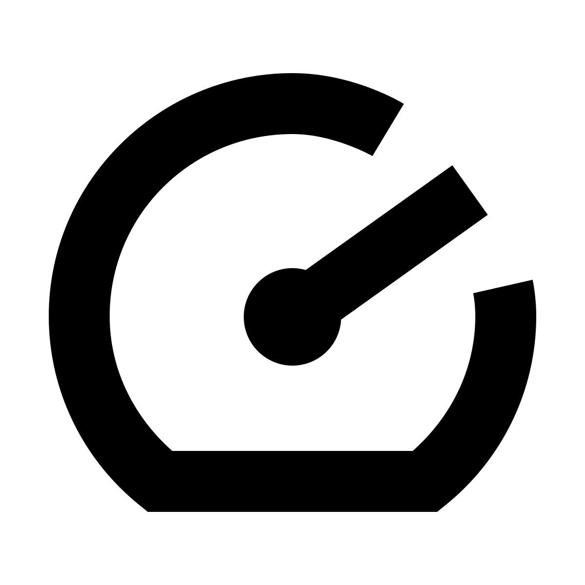 forma bold sharp style velocidad icon