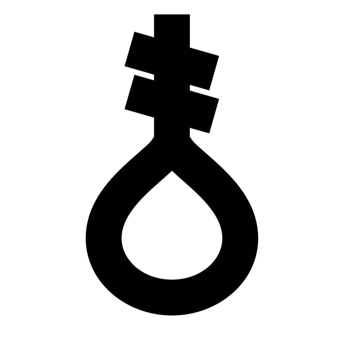 forma bold sharp style 자살 위험 icon