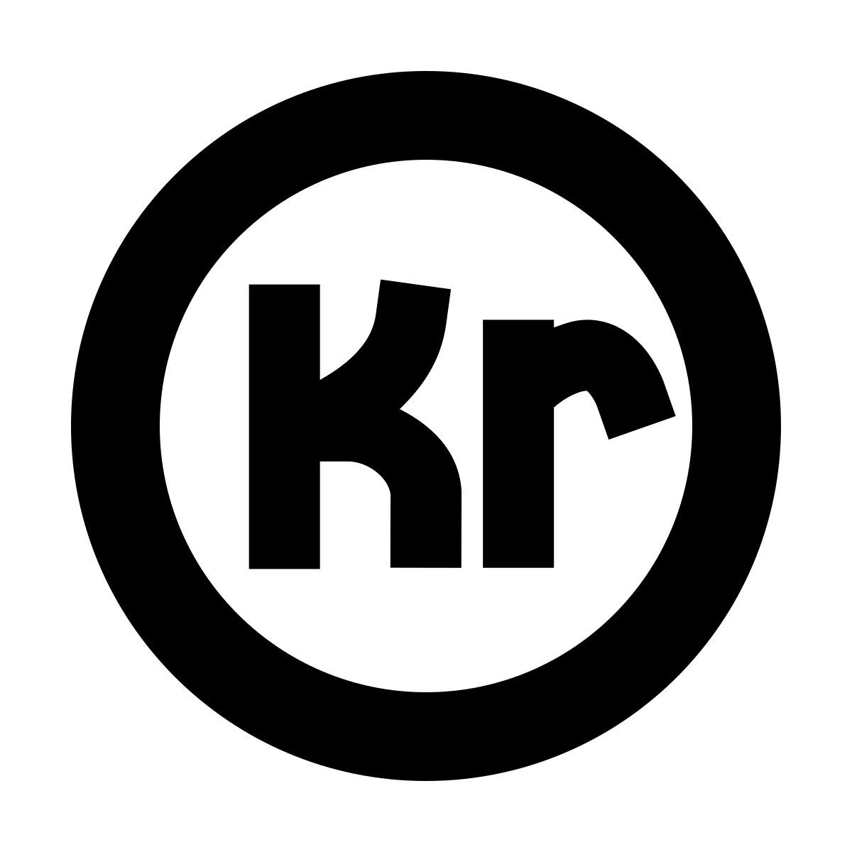 forma bold sharp style corona svedese icon