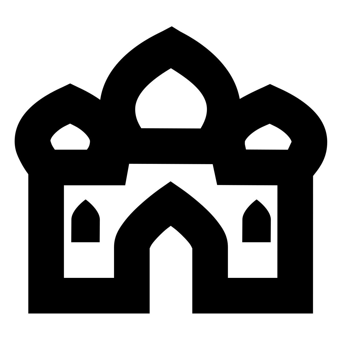 forma bold sharp style 泰姬陵 icon