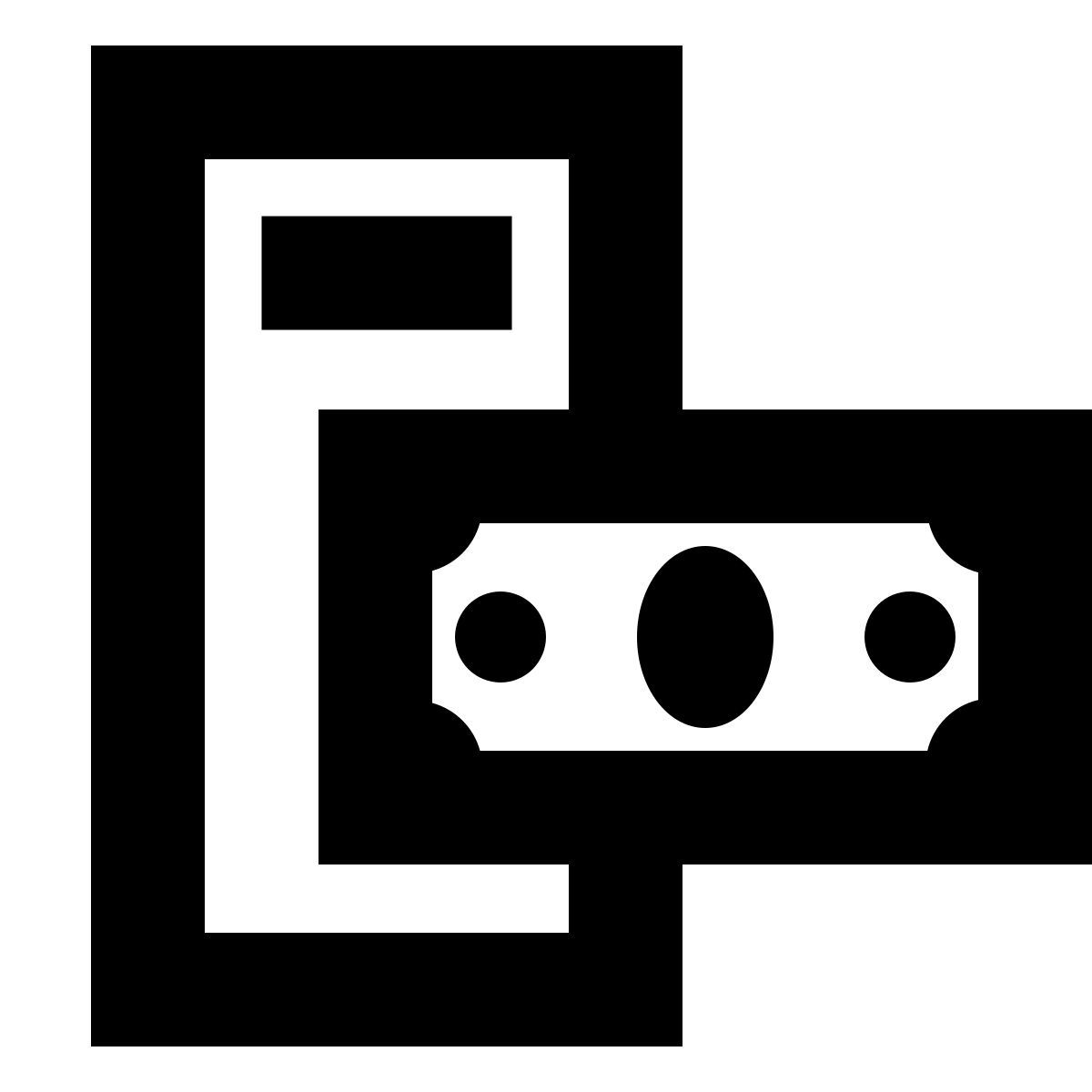 forma bold sharp style aufladezahlung icon