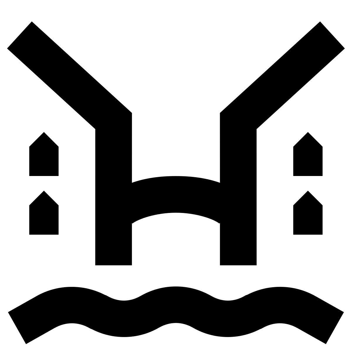 forma bold sharp style canal venecia icon