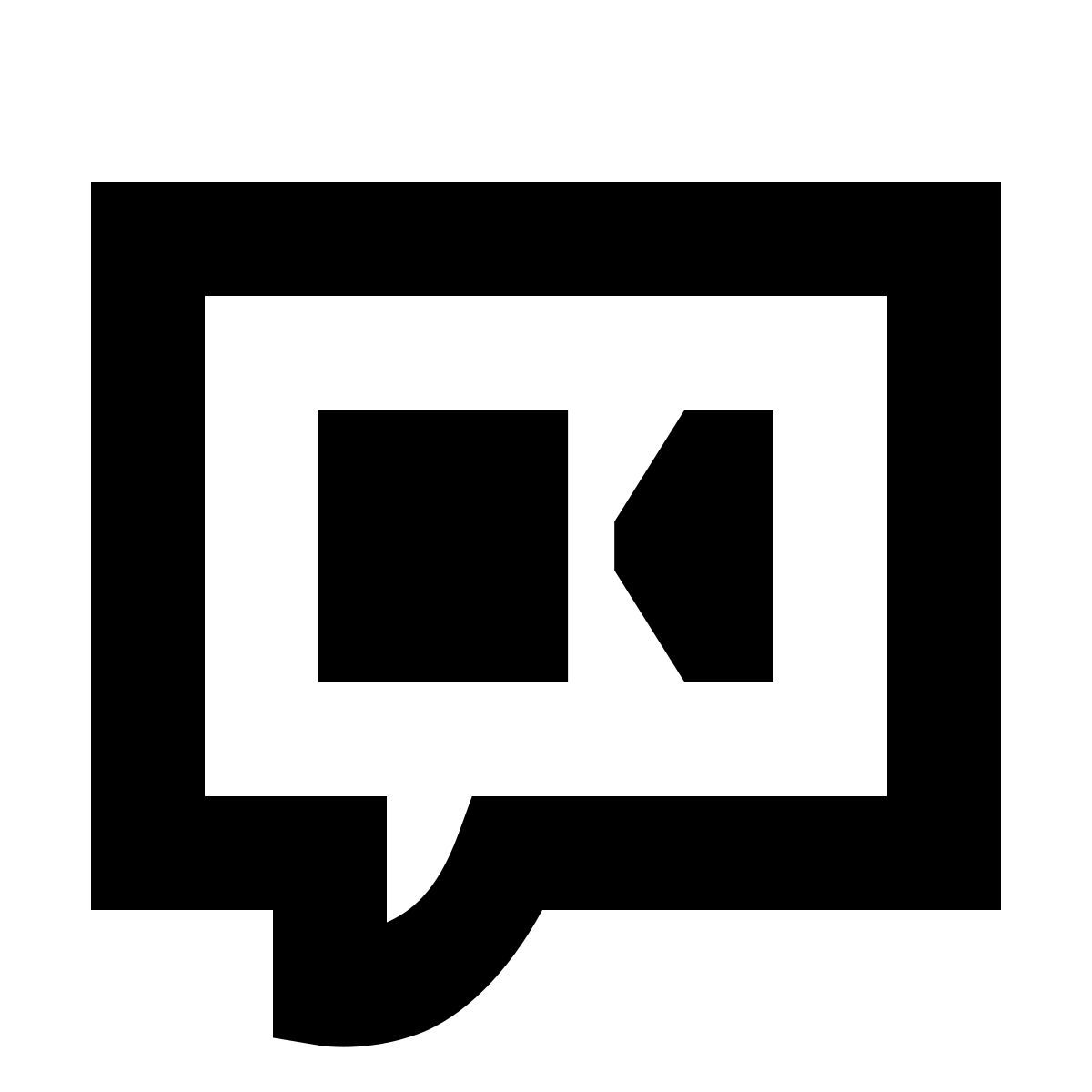 forma bold sharp style 视频信息 icon