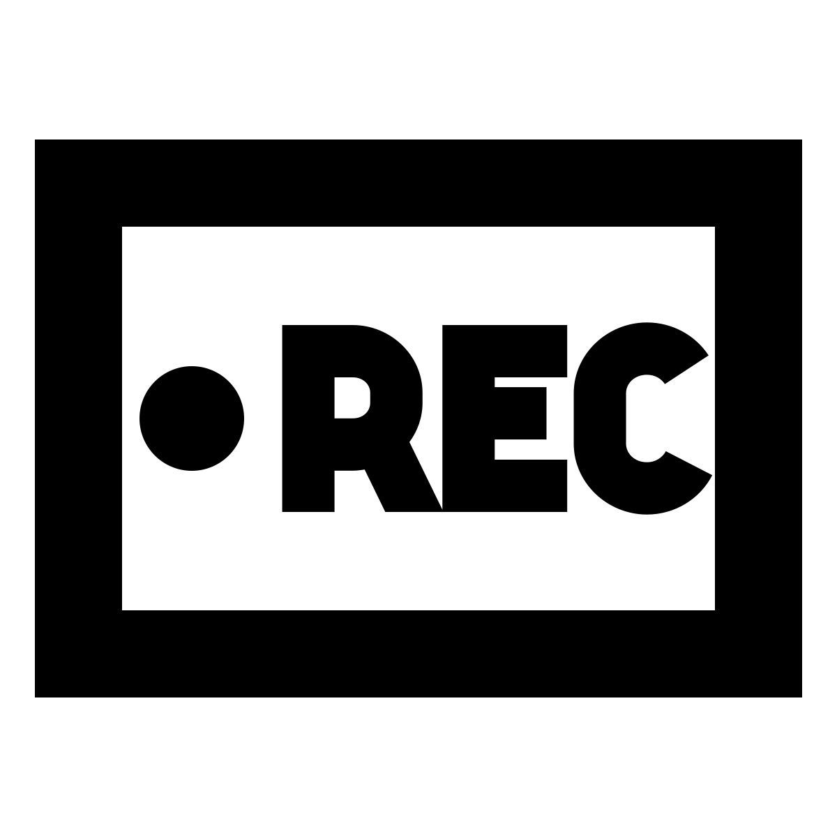 forma bold sharp style 视频记录 icon