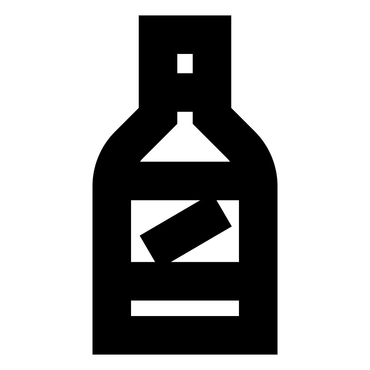 forma bold sharp style vodka icon