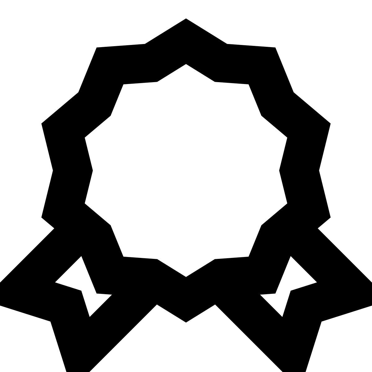 forma bold sharp style garanzia icon