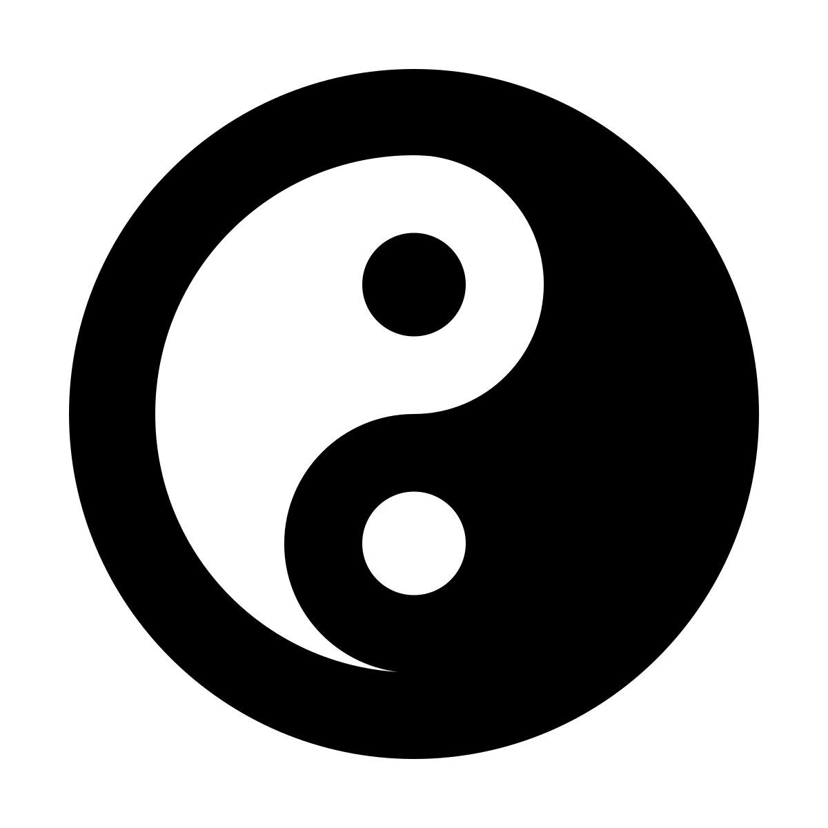 forma bold sharp style 阴阳 icon