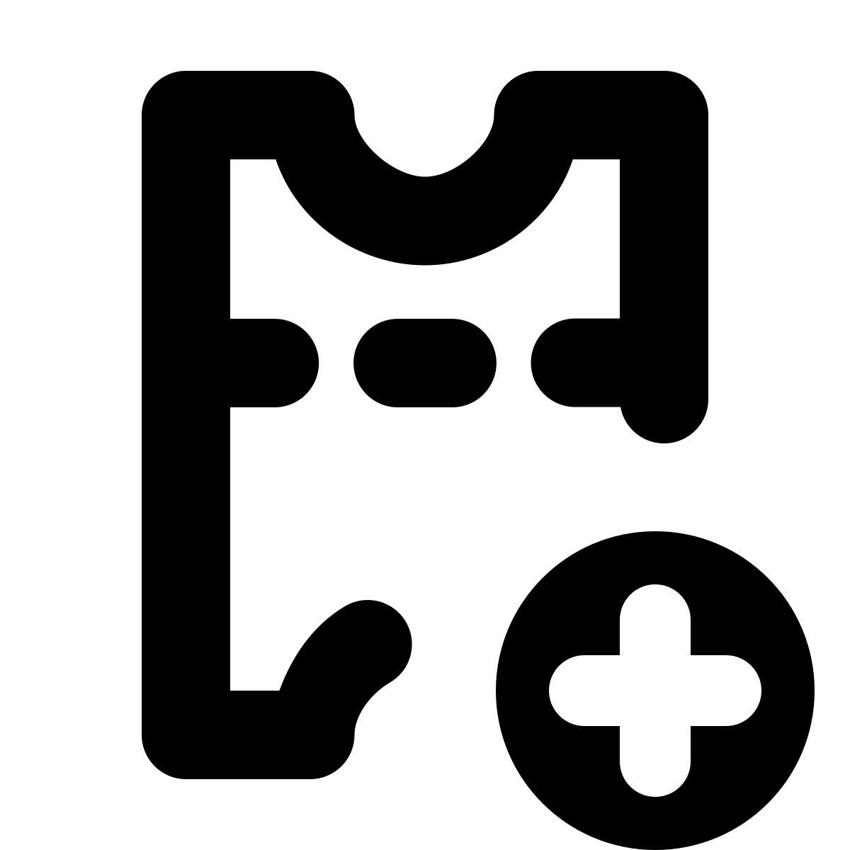 forma bold style new ticket icon