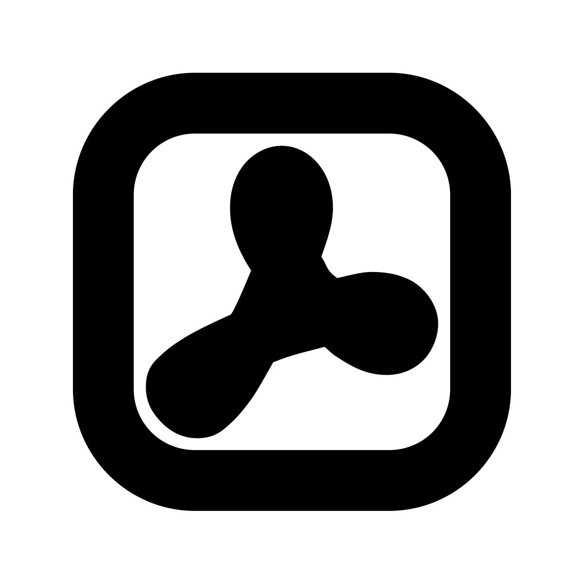 forma bold style adobe acrobat icon