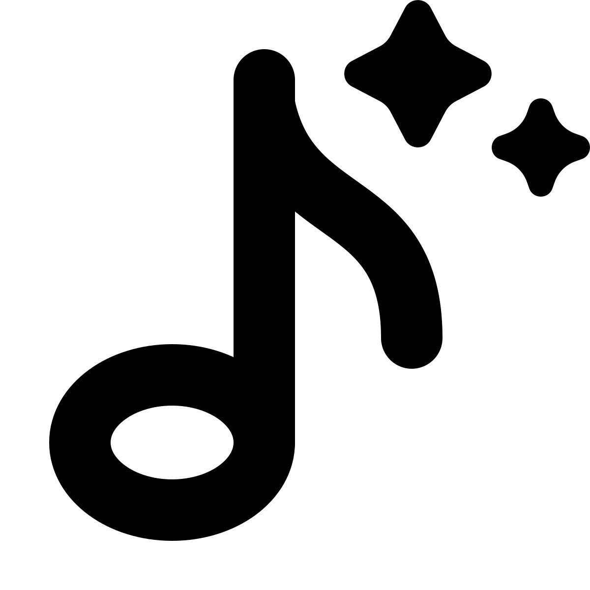 forma bold style 人工智能生成的音乐 icon