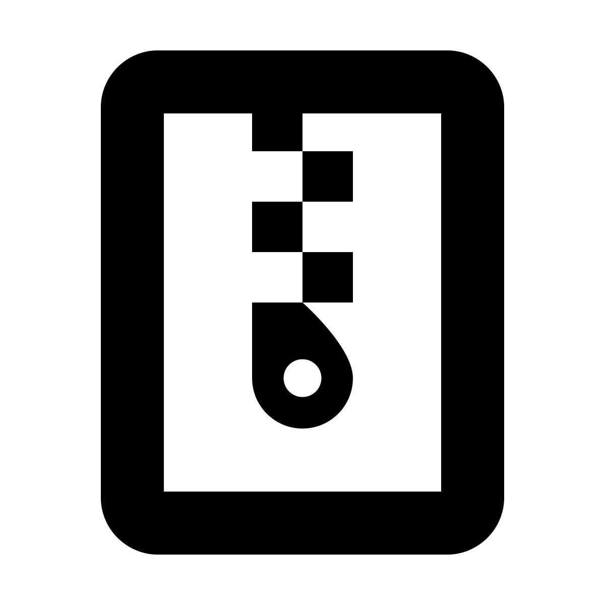 forma bold style 档案 icon