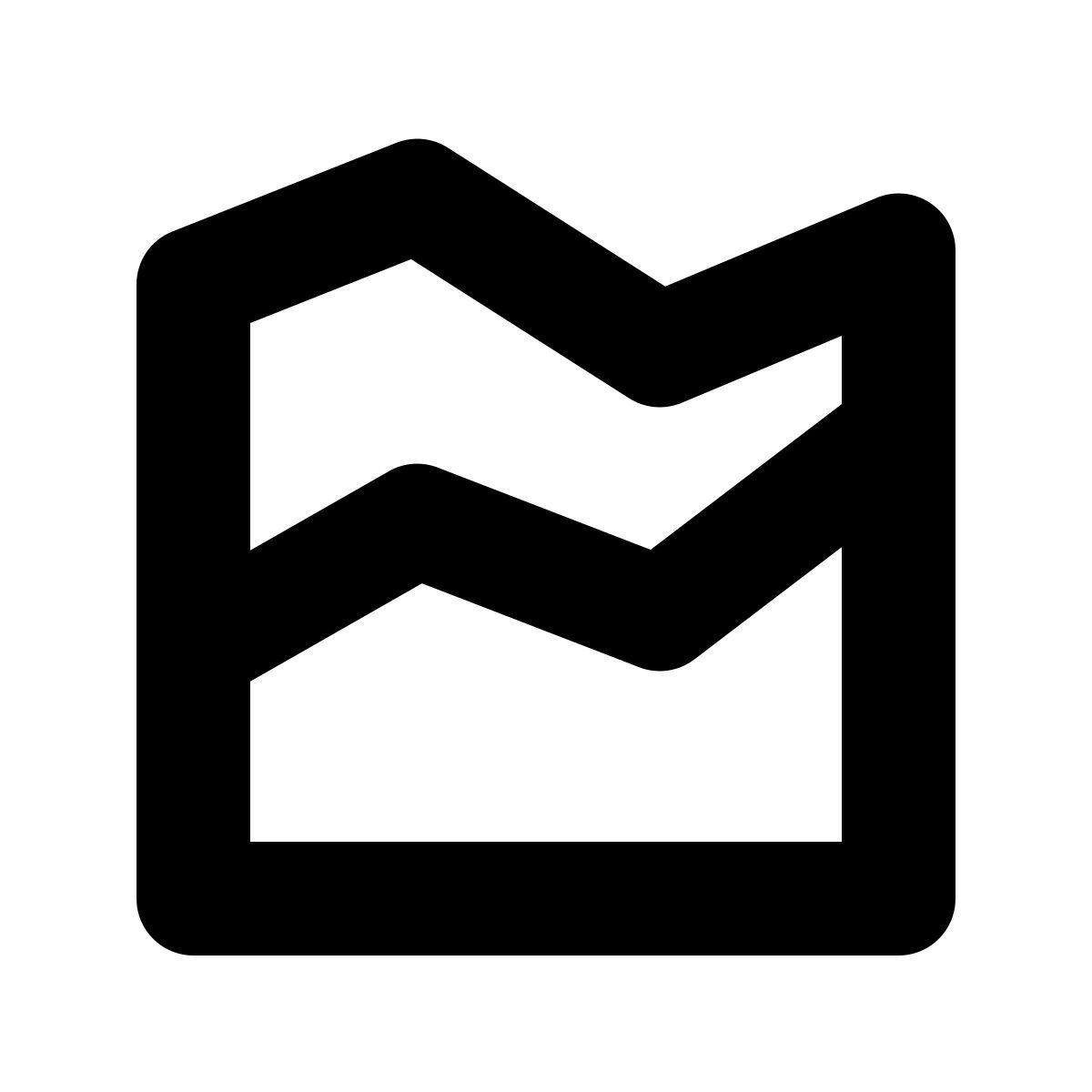 forma bold style 区域图 icon