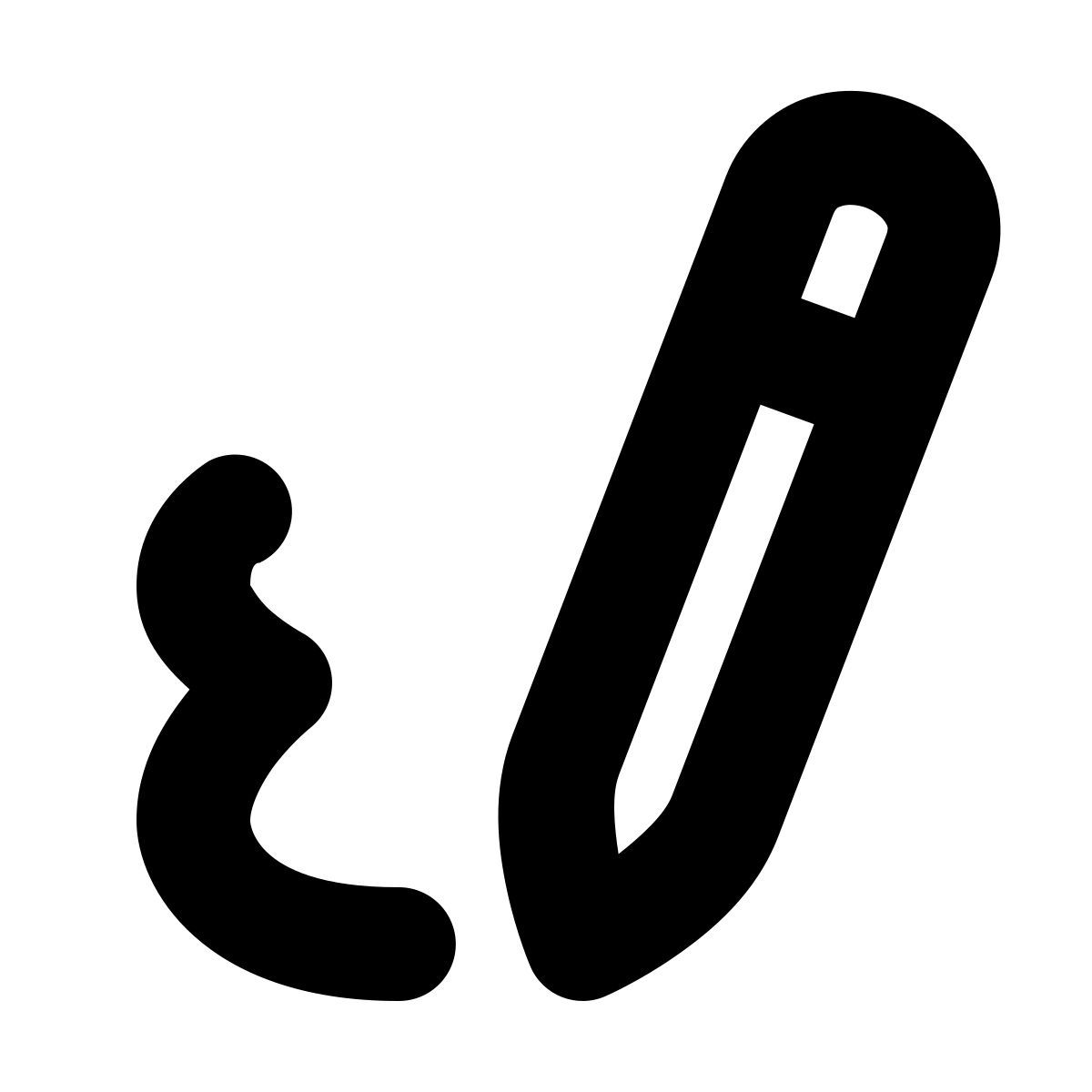 forma bold style 签名 icon