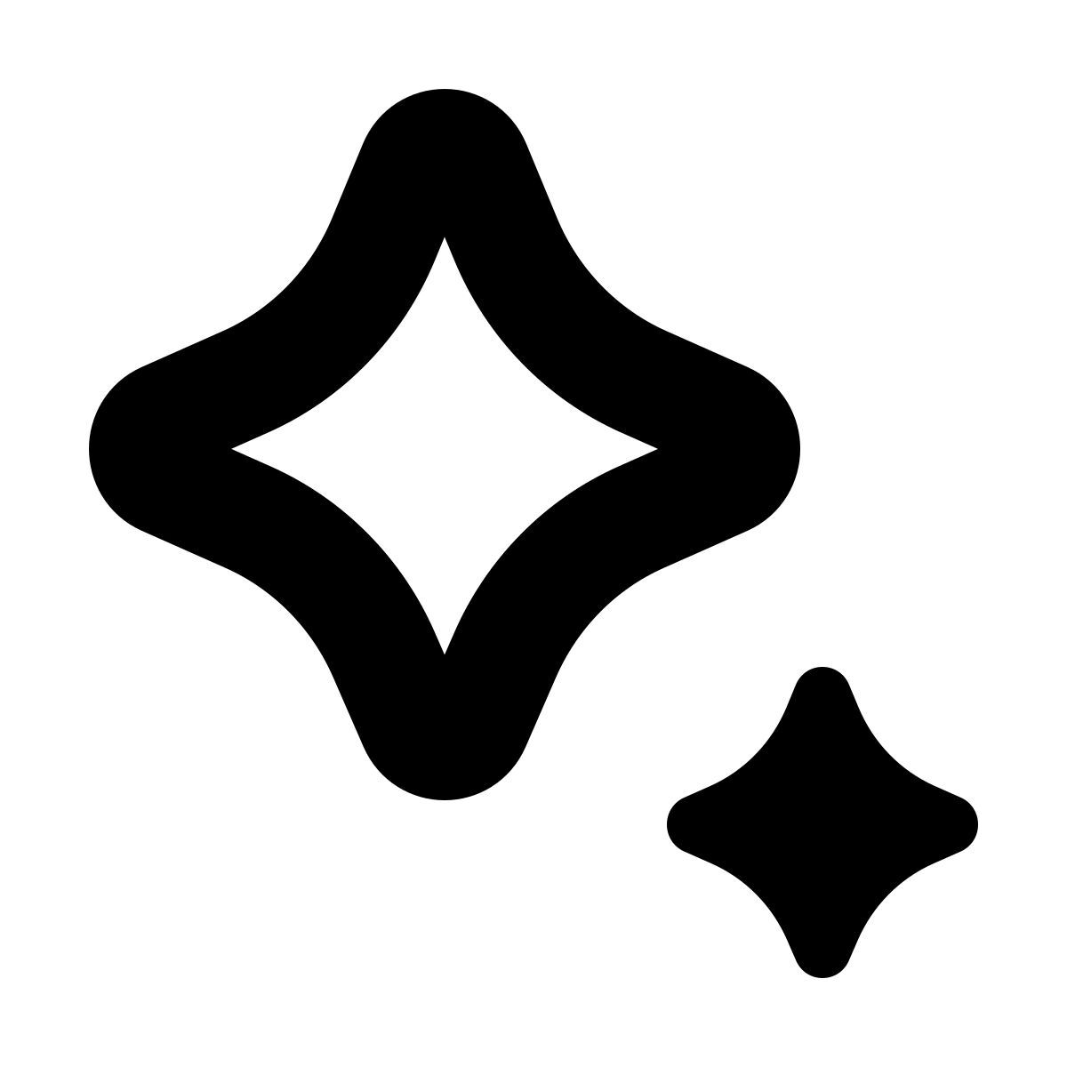 forma bold style ai icon