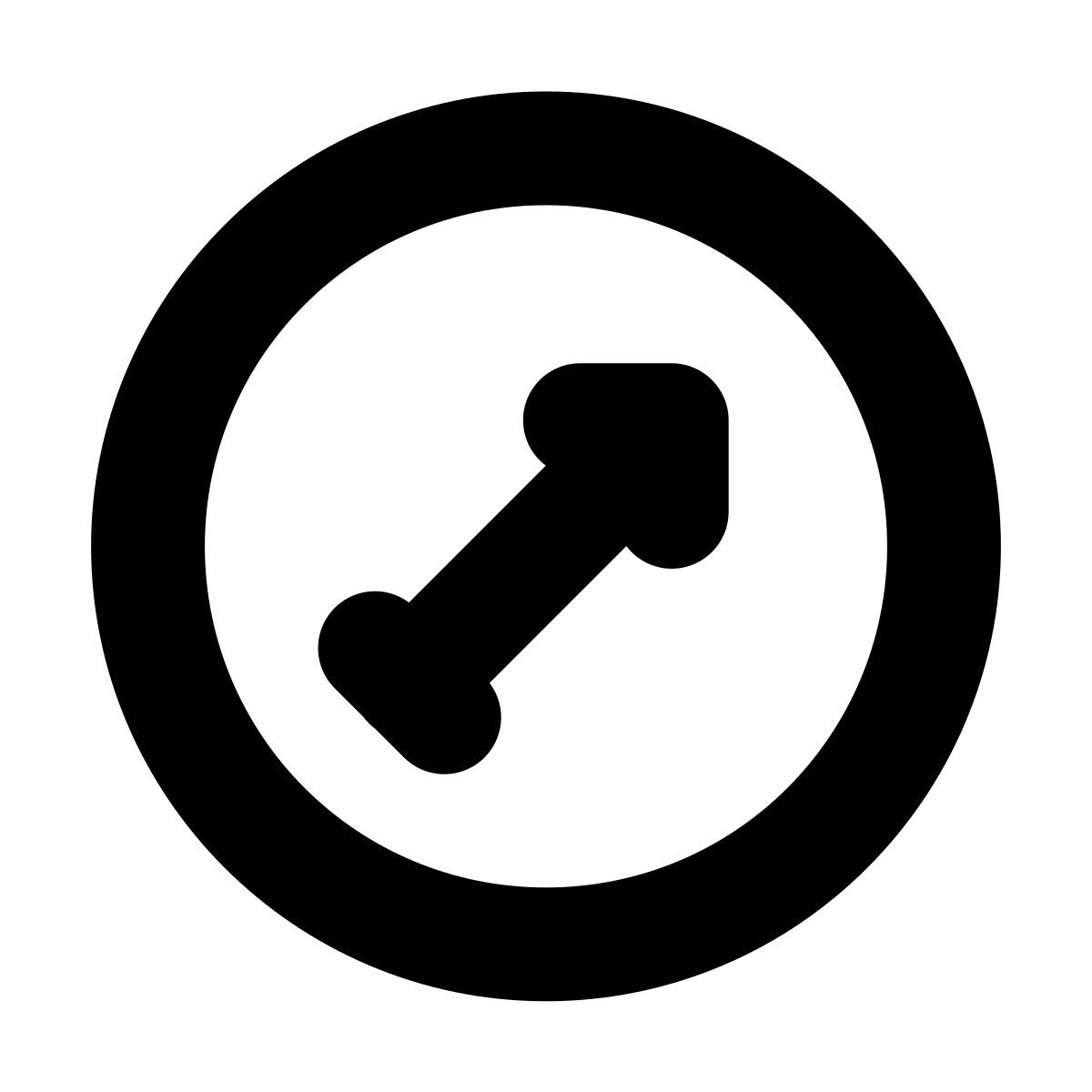 forma bold style barometro gauge icon