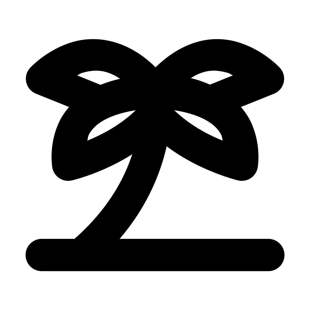 forma bold style beach icon