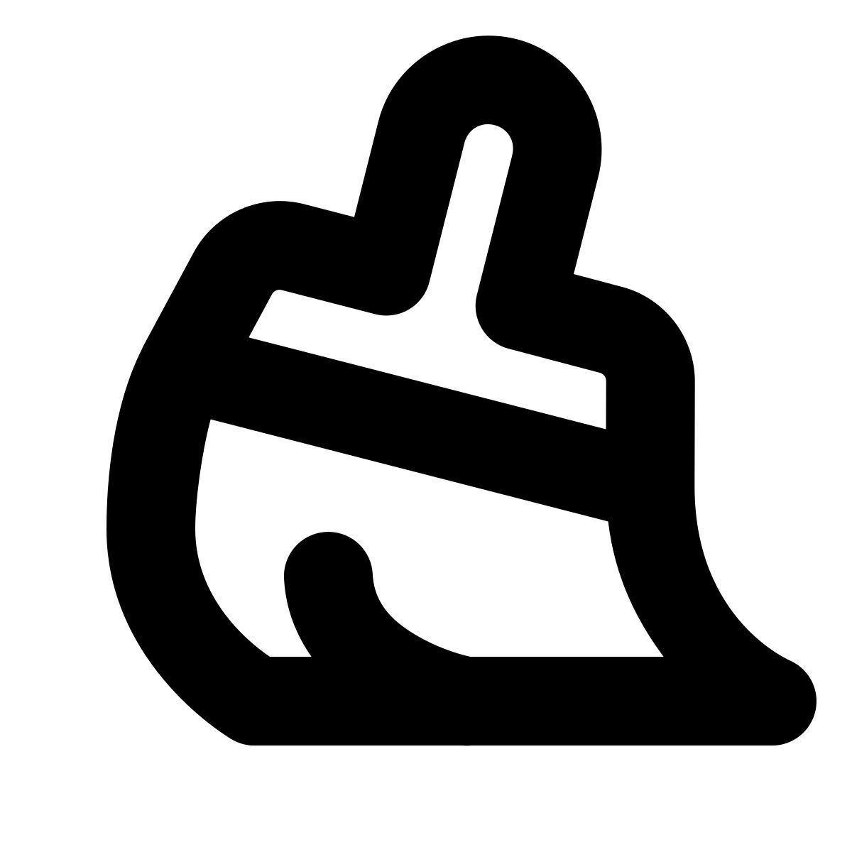 forma bold style 扫帚 icon