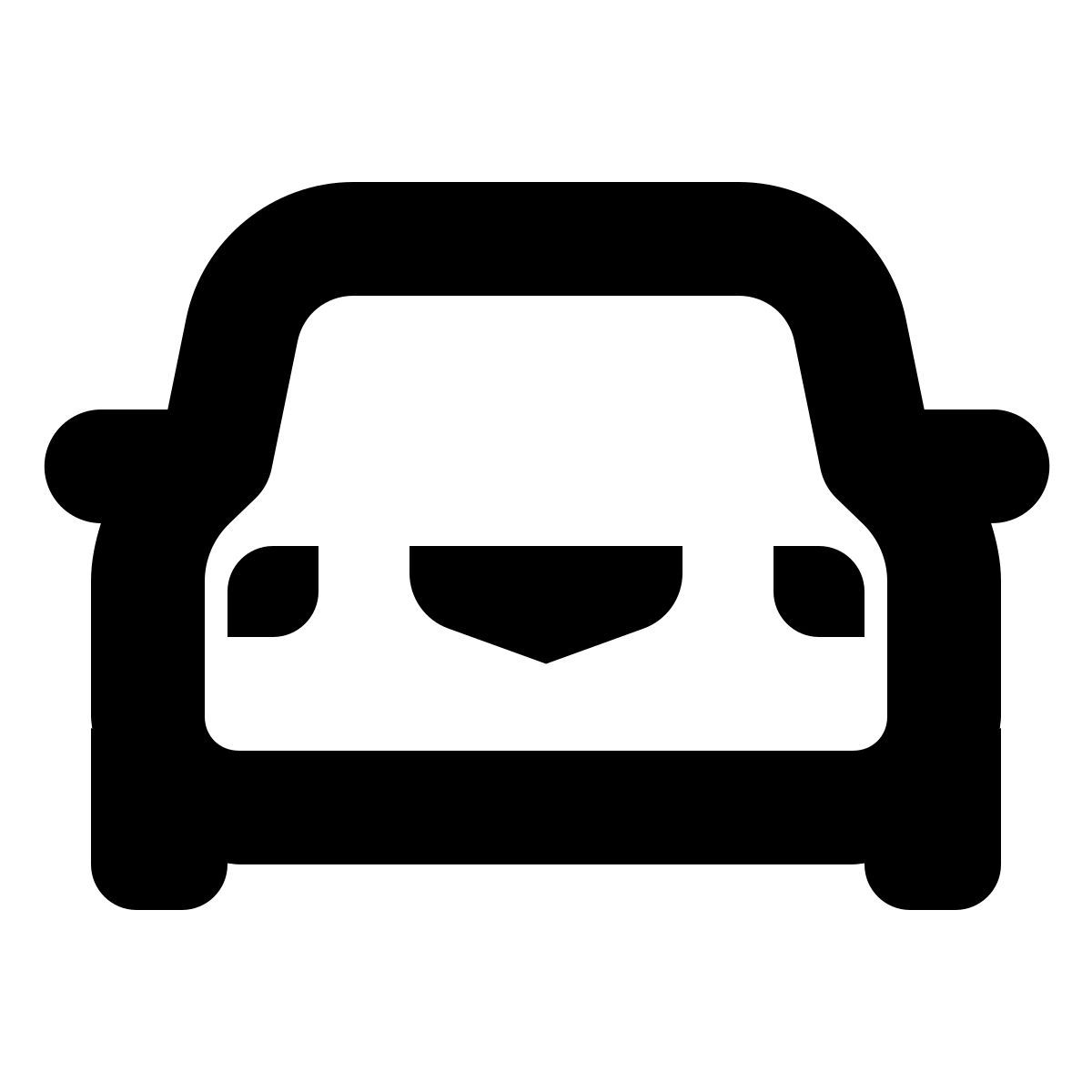 forma bold style coche icon