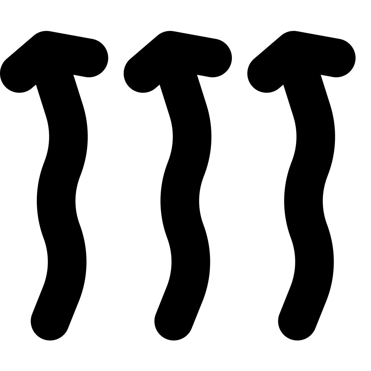 forma bold style calefacción central icon