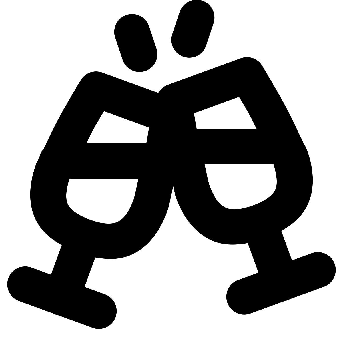 forma bold style champagne icon