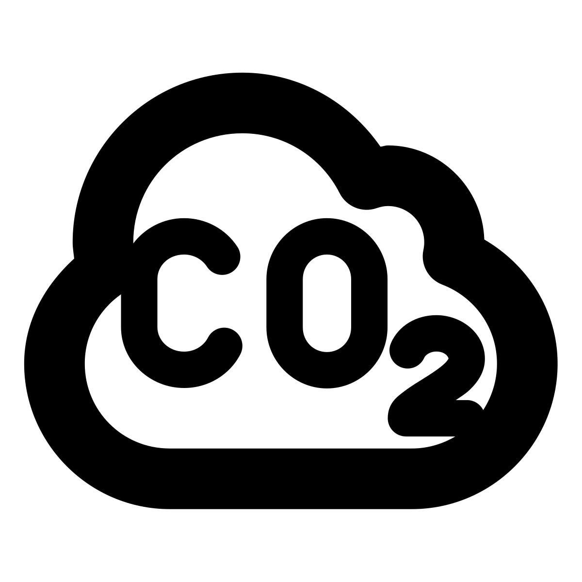 forma bold style co2 icon