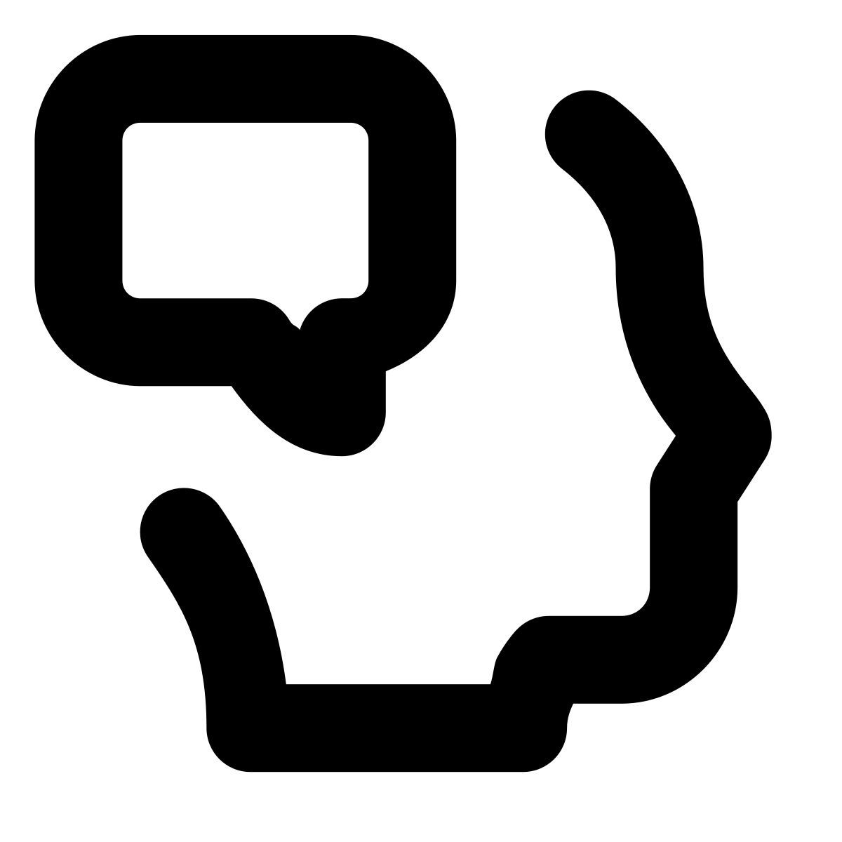 forma bold style 沟通技巧 icon