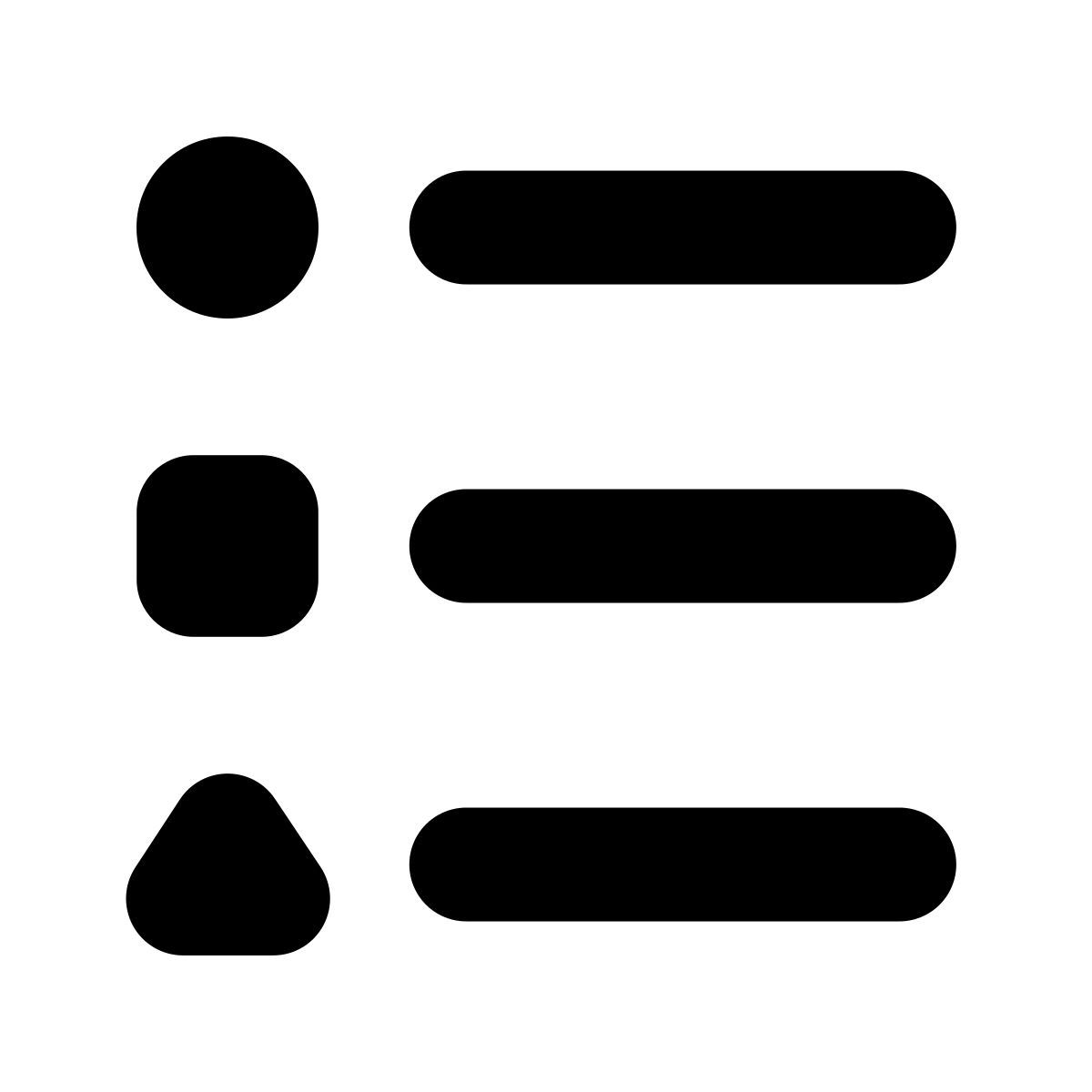 forma bold style 함유량 icon